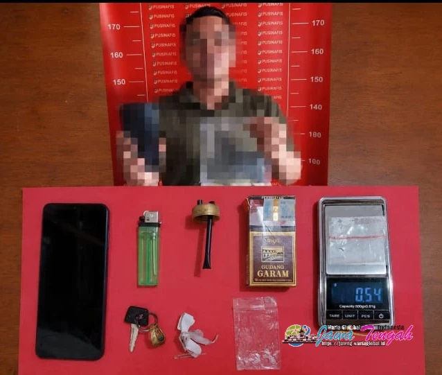Polres Pekalongan Tangkap "Ciblek" Pengedar Sabu