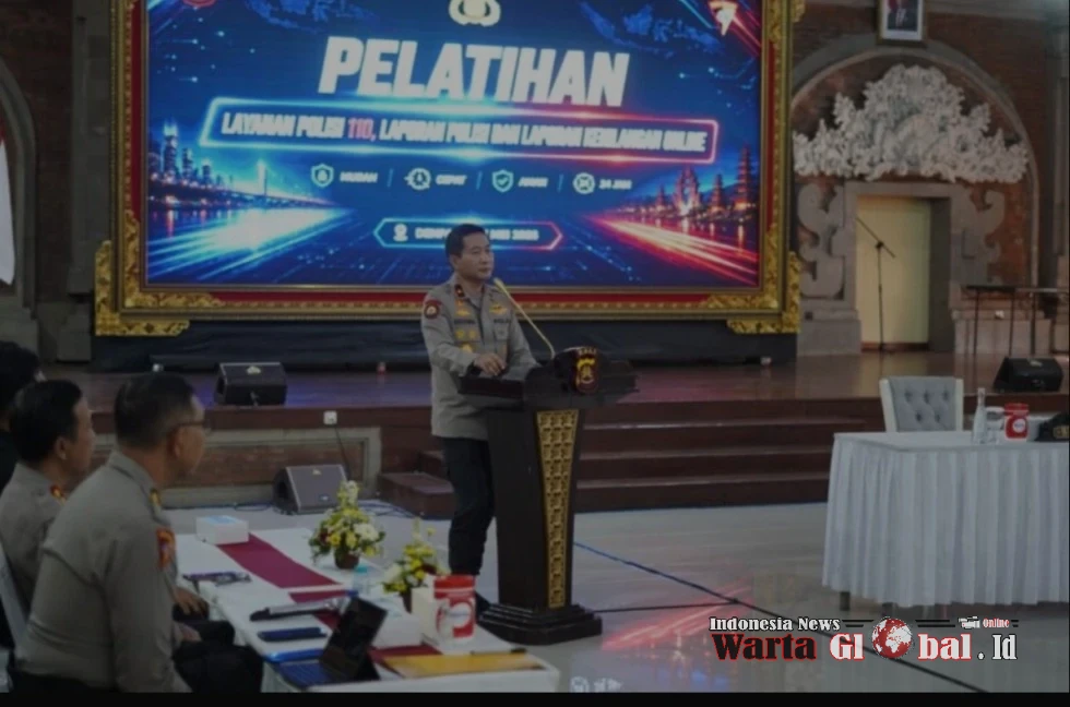 RESPON CEPAT POLDA BALI
MANTAPKAN LAYANAN 110 dan ONLINE