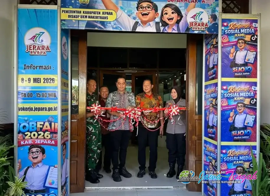 Bupati Jepara Wiwit Buka Job Fair, Ribuan Naker Siap Rebut Peluang Kerja