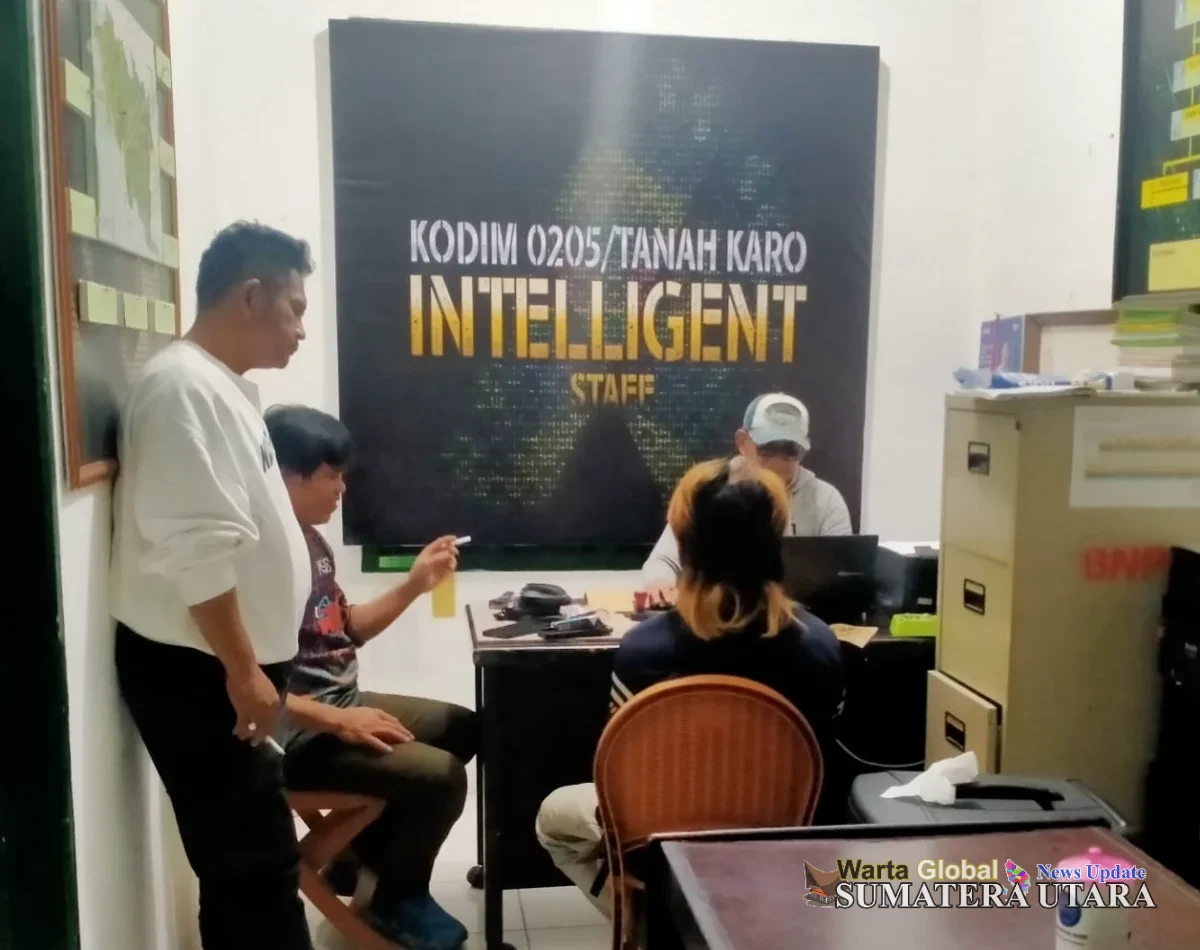 Pengedar Sabu Dibekuk Tim Gabungan Intel Kodim 0205/TK, Korem 023/KS dah Intel Kodam I / BB, Perang Terhadap Narkotika Digencarkan di Karo