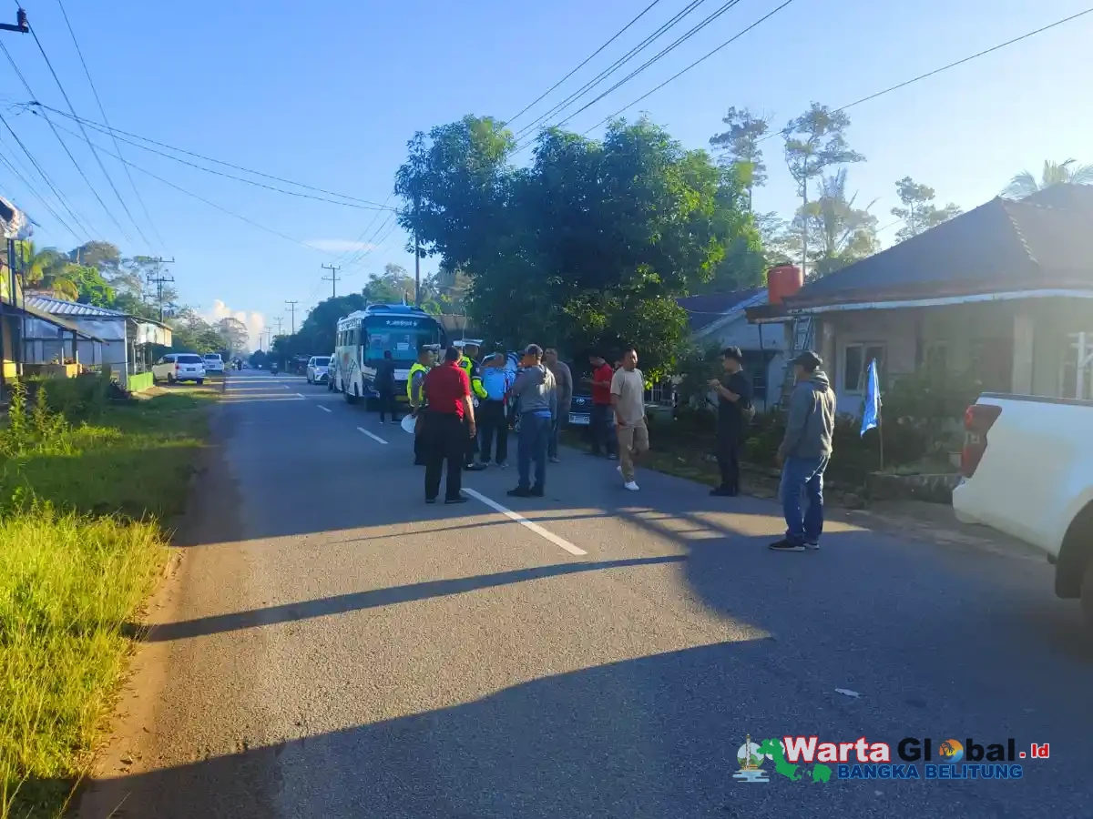 Polres Bangka Barat Kawal Keberangkatan 135 Buruh ke Peringatan May Day di Pangkalpinang
