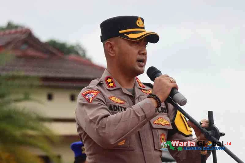 Kapolres Bangka Barat Tegaskan Tak Ada Ruang Bagi Pelaku Kejahatan di Wilayah Hukumnya