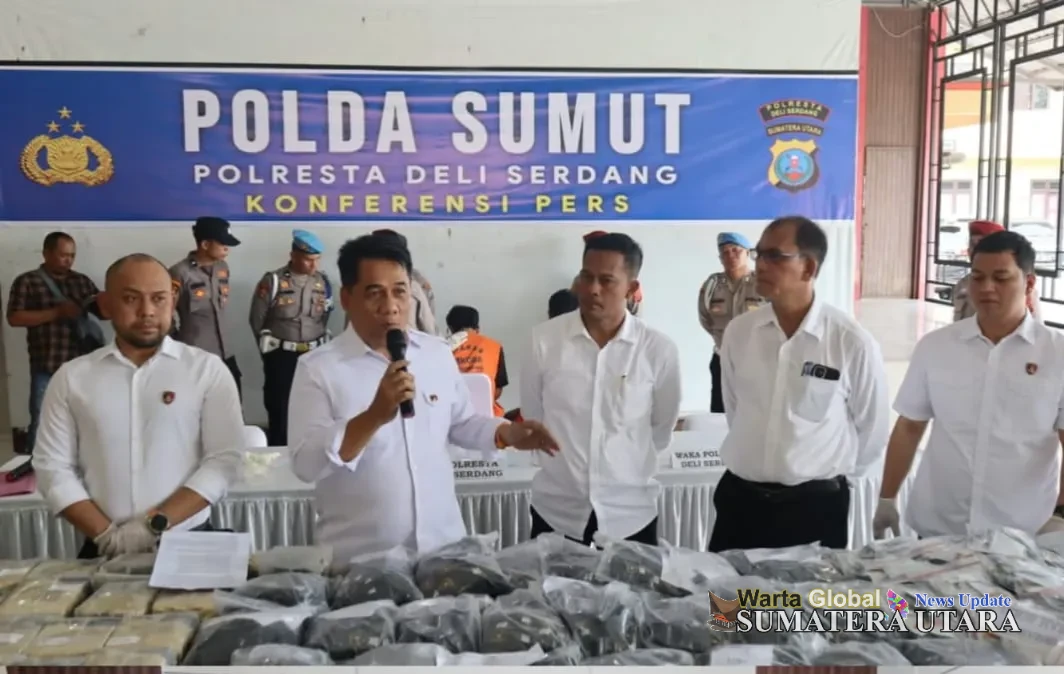 Gagalkan Peredaran Narkoba Skala Besar, Kinerja Kapolresta Dan Katres Narkoba Polresta Deliserdang Banjir Apresiasi
