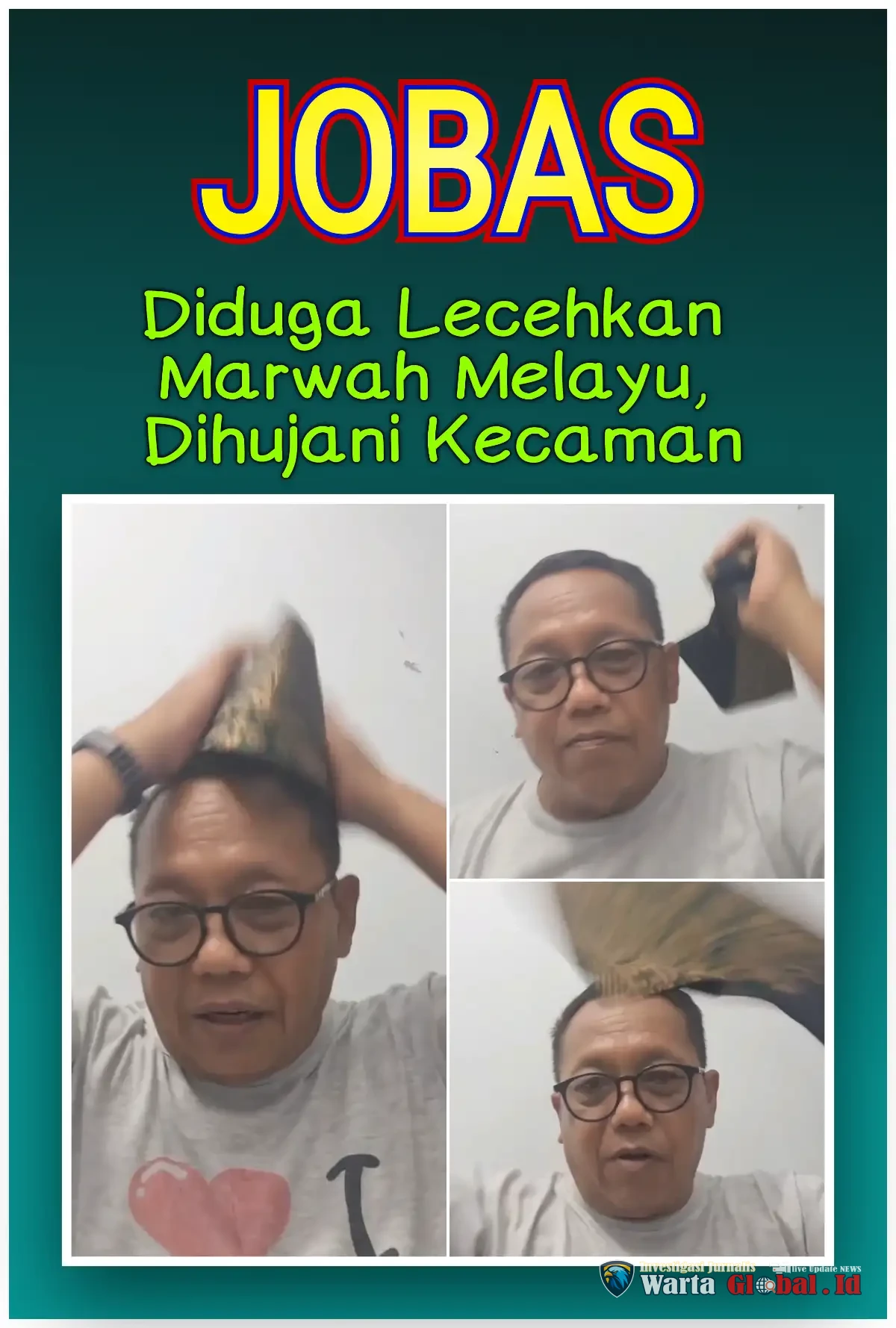 Diduga Lecehkan Marwah Melayu, Jobas Dihujani Kecaman: Aparat Penegak Hukum Diminta Jangan “Masuk Angin”