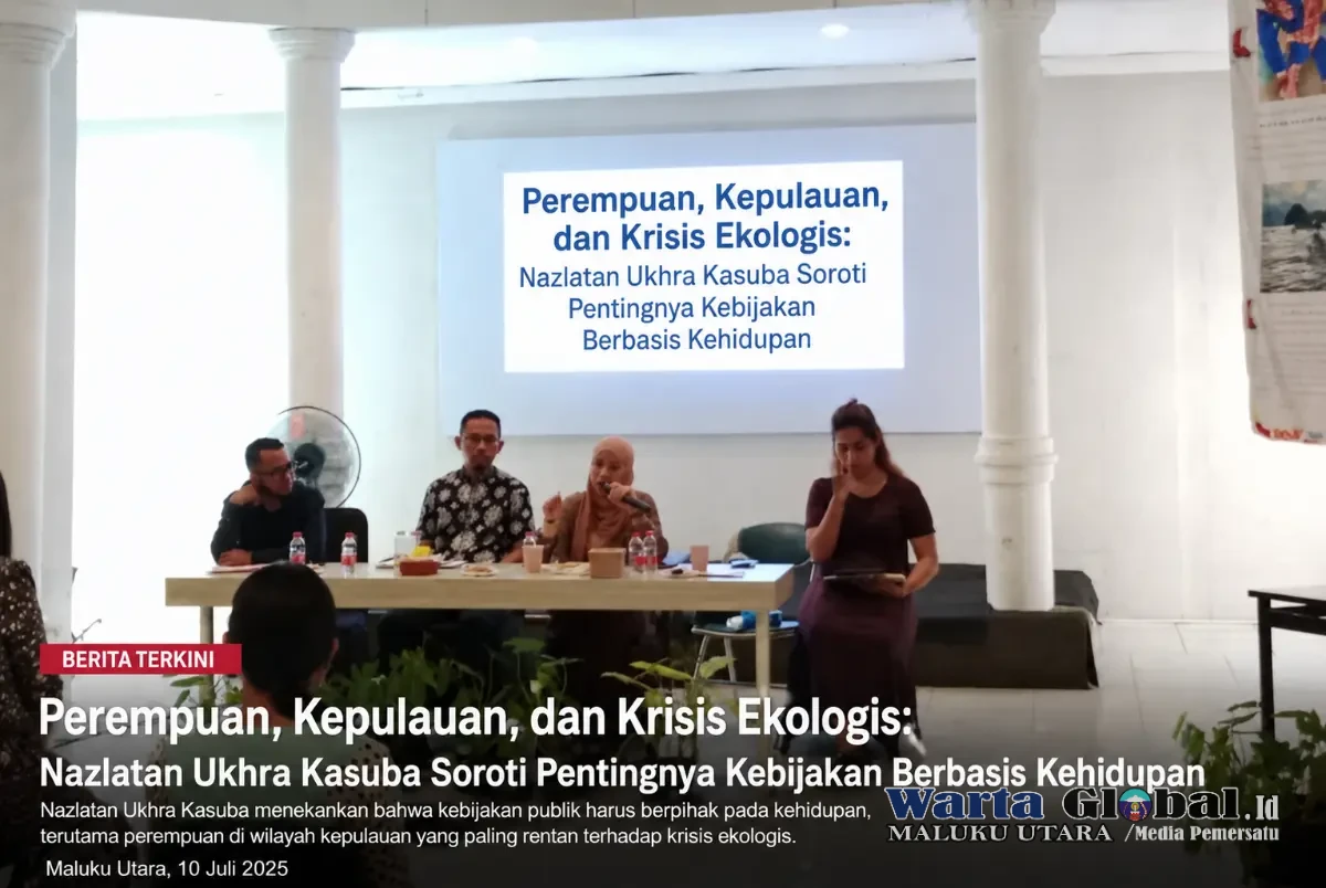 Perempuan dan Krisis Ekologis Kepulauan, Nazlatan Ukhra Kasuba: Kebijakan Harus Berbasis Kehidupan
