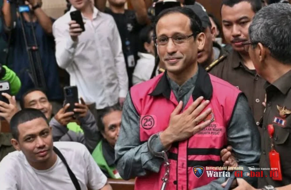 Hakim Ketok Palu, Nadiem Makarim Dijatuhi Hukuman 10 Tahun Penjara!