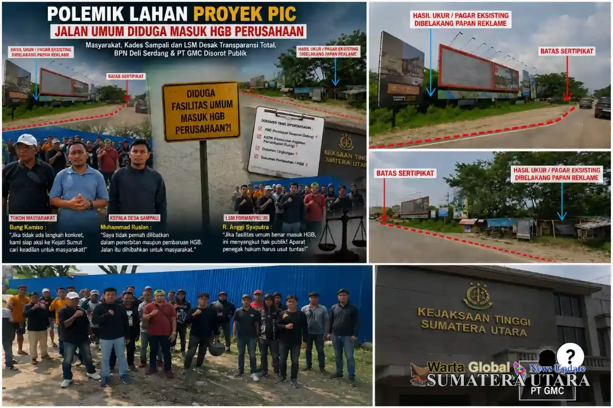 Skandal Lahan PIC Menguak! Kades Sampali Mengaku Tak Pernah Dilibatkan, Kejati Sumut Diminta Turun Tangan