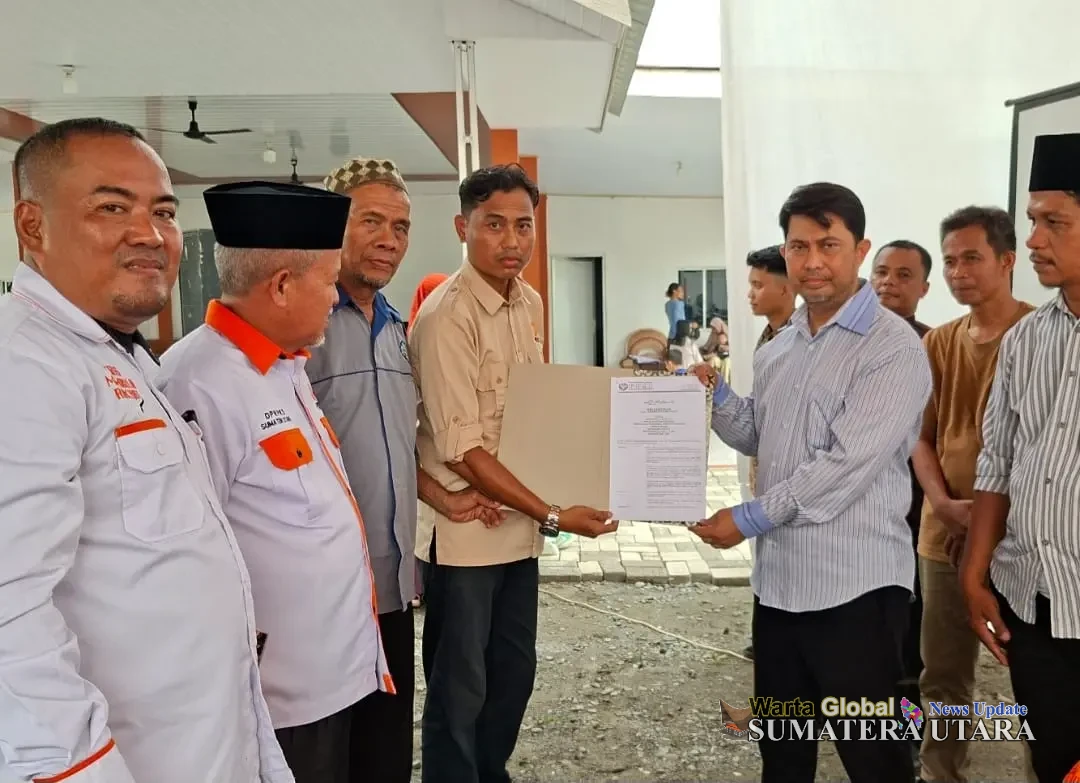 DPW PPMI MADANI Sumut Resmi Lantik dan Serahkan SK DPC PPMI MADANI Kota Binjai