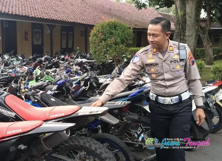 204 Motor Berknalpot Brong Ditindak saat Pengesahan Warga Baru PSHT