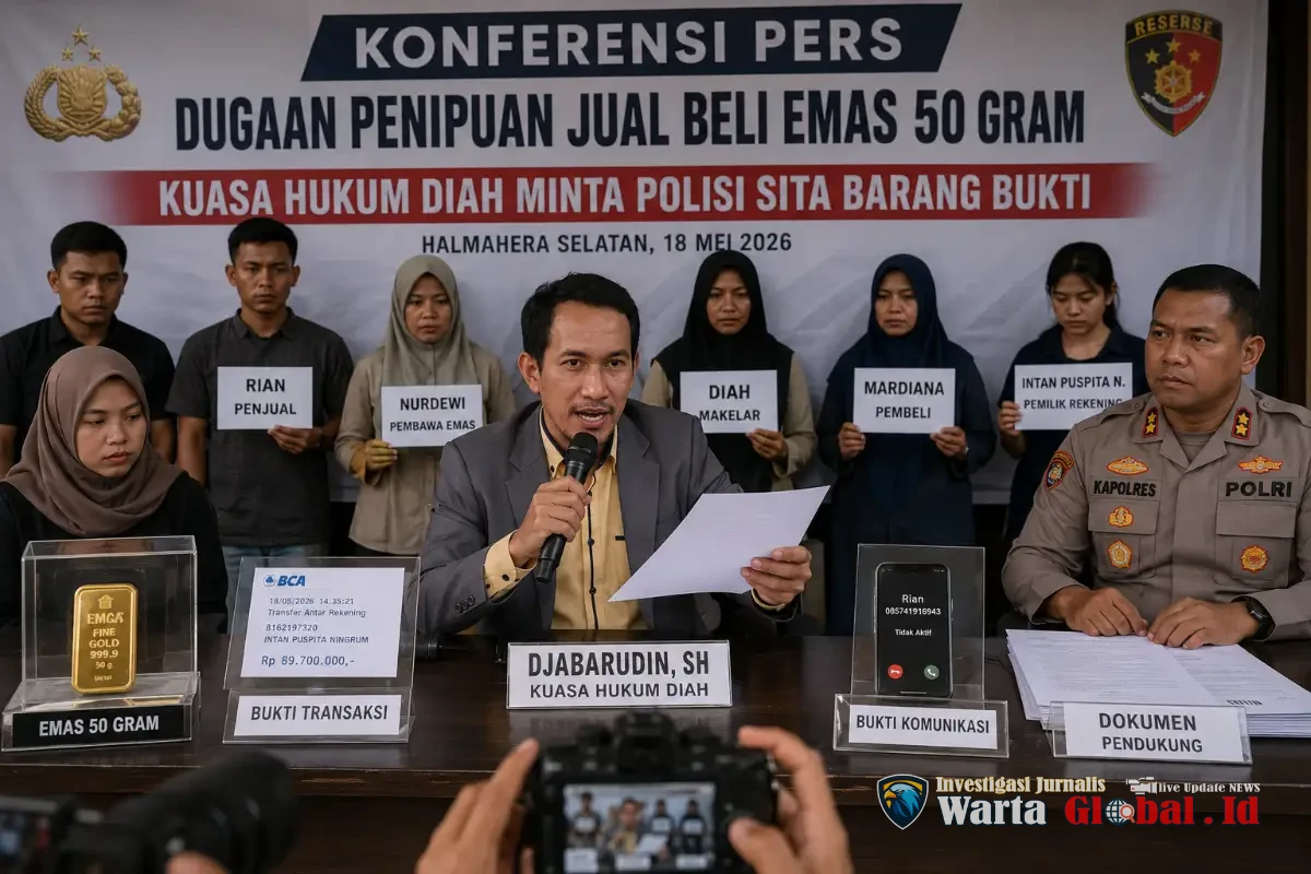 Soal Dugaan Tipu Jual Beli Emas, Kuasa Hukum Diah Minta Polisi Sita Barang Bukti