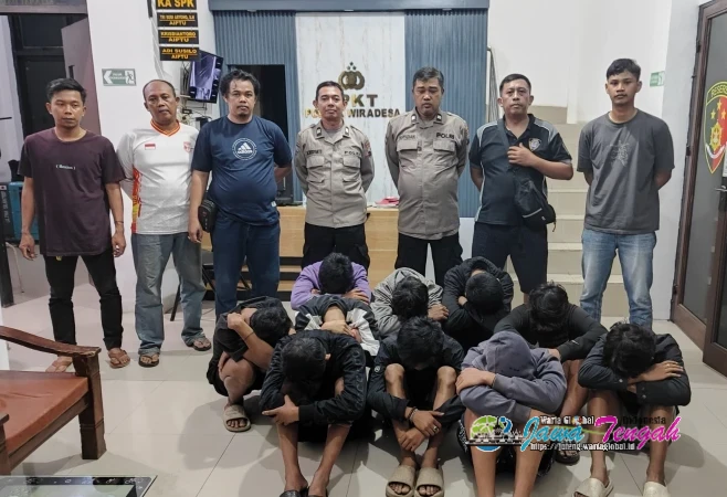 Hendak Tawuran, 11 Remaja Diamankan
Polsek Wiradesa Pekalongan