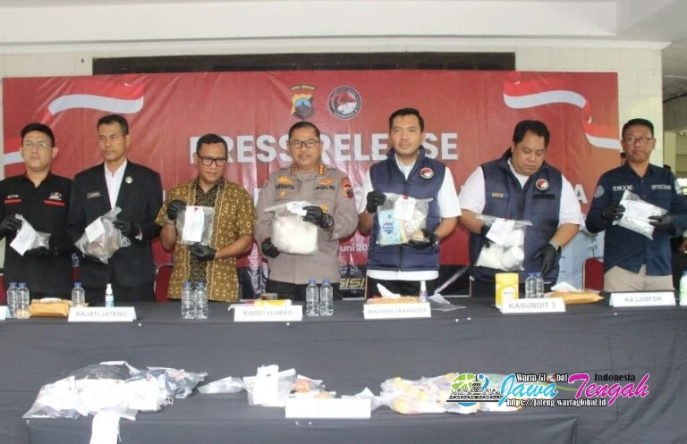 Polda Jateng Musnahkan 1,5 Kilogram Sabu, Ribuan Jiwa Terselamatkan dari Bahaya Narkotika