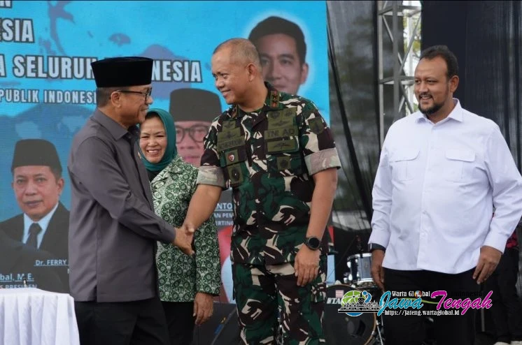 Pangdam IV/Diponegoro Hadiri Penandatanganan Dukungan Asta Cita Presiden RI dan Penguatan Ekosistem MBG di Semarang