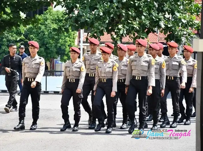 Wakapolres Karanganyar Terima 18 Taruna Akpol Angkatan 60 Jalani Latihan Kerja