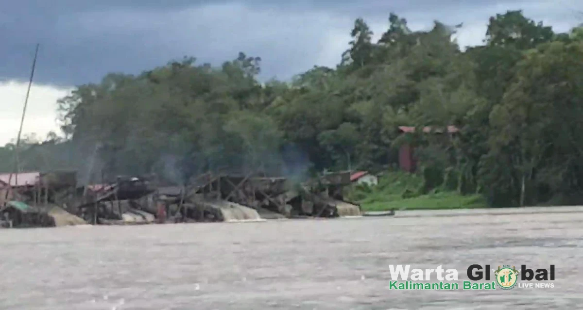Lingkungan Terancam, PETI di Sungai Kapuas Diduga Berjalan Tanpa Hambata