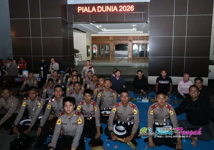 Polresta Surakarta Gelar Nobar Timnas Indonesia U-19 VS Timnas Australia di Enam Lokasi