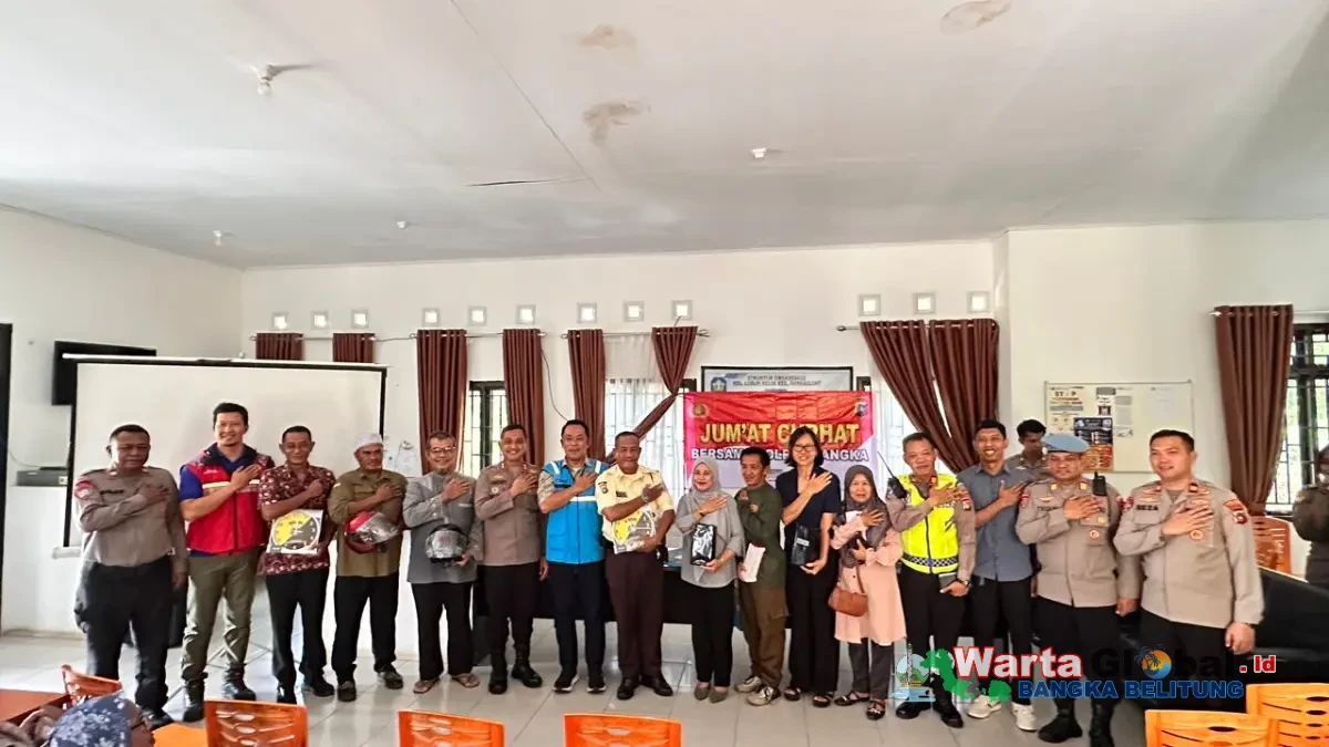 Jumat Curhat Kapolres Bangka Serap Aspirasi Masyarakat dan Sosialisasikan Layanan 110 serta Keselamatan Ketenagalistrikan