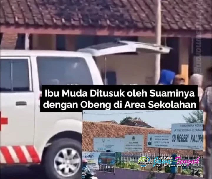 Geger! Suami Tusuk Istri dengan Obeng di Sekolah saat Pembagian Rapor, Diduga Dipicu Konflik Perceraian