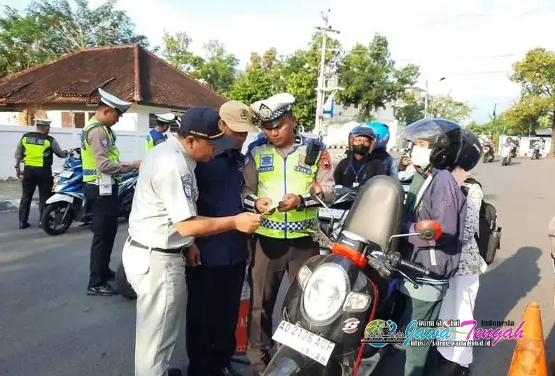 Satlantas Polres Karanganyar Gelar Operasi Patuh 2026, Terapkan ETLE dan Tilang Manual