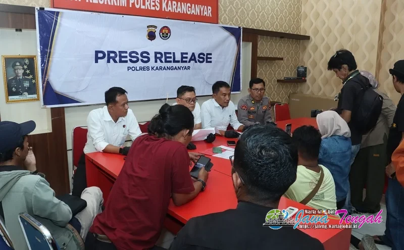 Polres Karanganyar Bongkar Dugaan Penipuan Modus Janjikan Lolos Kerja Non ASN, Korban Rugi Rp 80 Juta