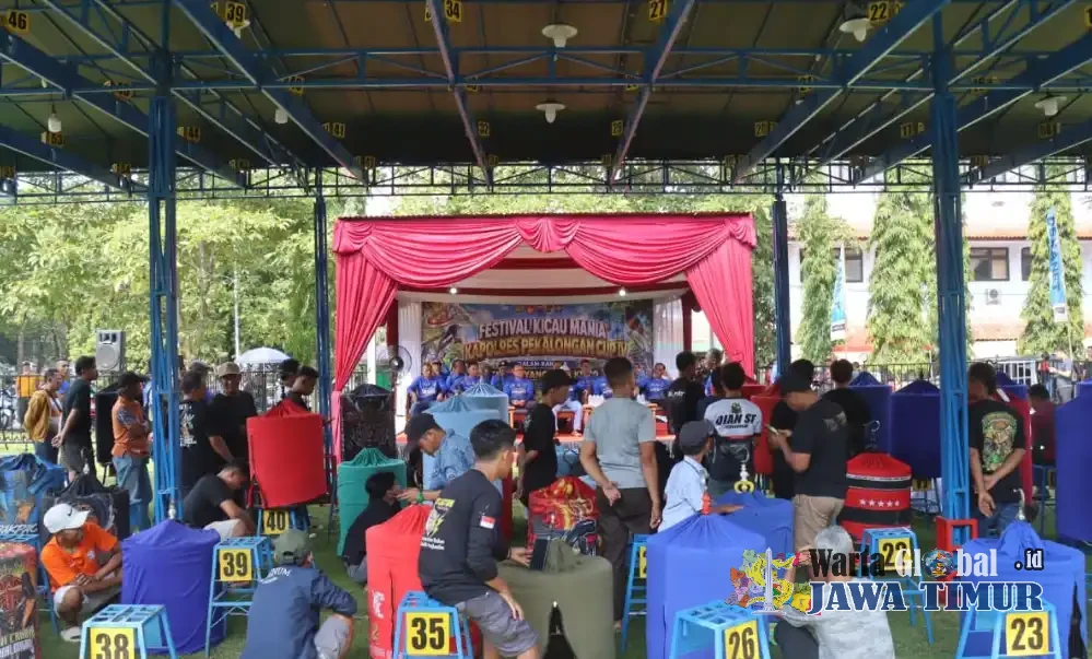 Kapolres Pekalongan Cup 4 Dibuka, 1.180 Kicau Mania dari Jatim hingga Jabar Ramaikan Hari Bhayangkara ke-80