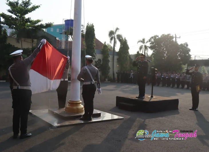 Wakapolres Pekalongan Kota Pimpin Upacara Hari Lahir Pancasila, Perkuat Semangat Persatuan Bangsa