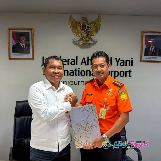 Bandara Ahmad Yani Resmi MoU dengan Basarnas Semarang, Perkuat Kesiapsiagaan Darurat
