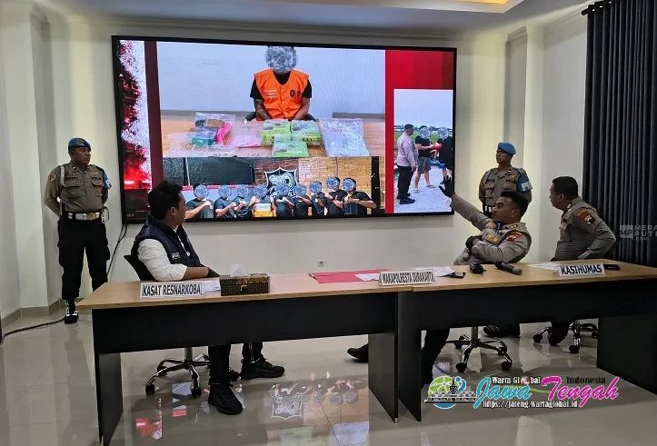 Polresta Surakarta Tangkap Pengedar Narkoba, Sita 3,5 Kilogram Sabu Senilai Miliaran Rupiah