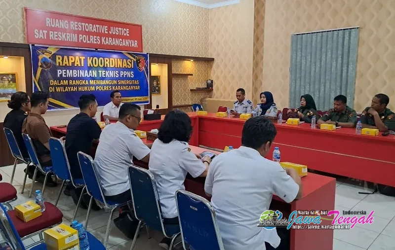 Polres Karanganyar Perkuat Sinergi PPNS melalui Sosialisasi KUHP dan KUHAP