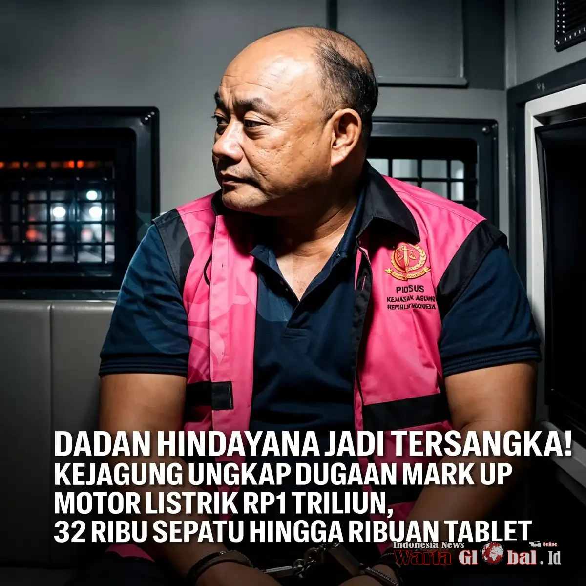 Jual Beli Titik Dapur MBG, Dadan dan Rekan Diduga Korupsi Pengadaan Sepatu, Tablet, hingga Motor Listrik Senilai Rp1 Triliun