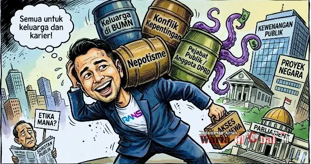Mengurita Dari Panggung Hiburan ke Kursi BUMN: "Sengkarut Nepotisme Korporasi Lingkar Raffi Ahmad"