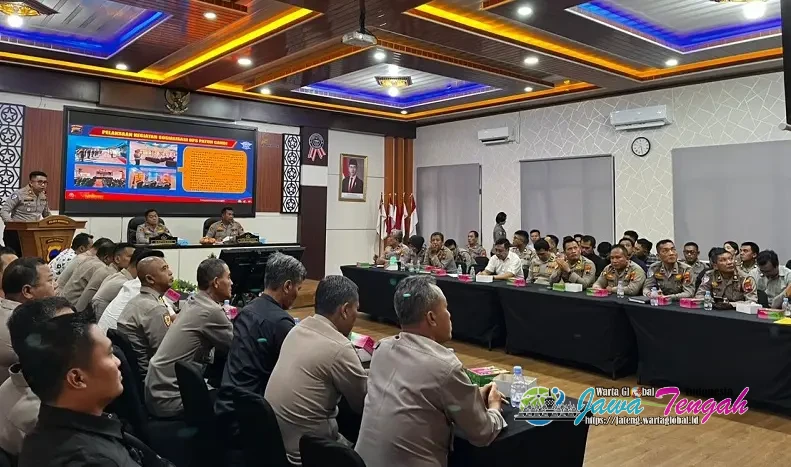 Kapolres Wonogiri Pimpin Latihan Ops Latpraops Patuh Candi dan Pekat II Candi 2026