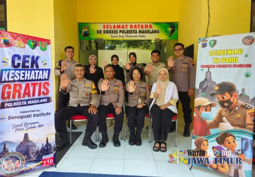 Polda Jateng Pastikan Bhabinkamtibmas Bebas TB Paru Sebelum Bertugas Sebagai Tracer