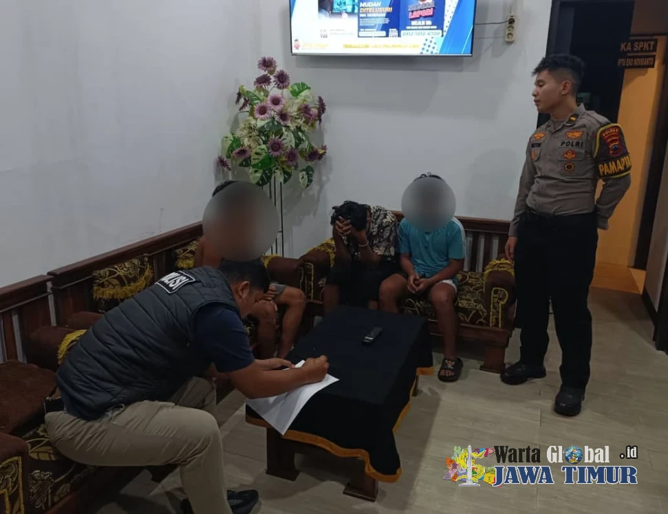 Respons Cepat, Polres Pekalongan Amankan 3 Pemuda yang Hendak Tawuran Dini Hari di Taman