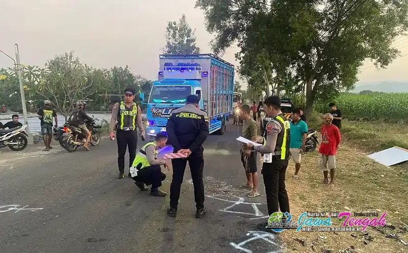 Tragedi Maut! Tabrakan Vixion VS Aerox di Wonogiri Tiga Orang Tewas