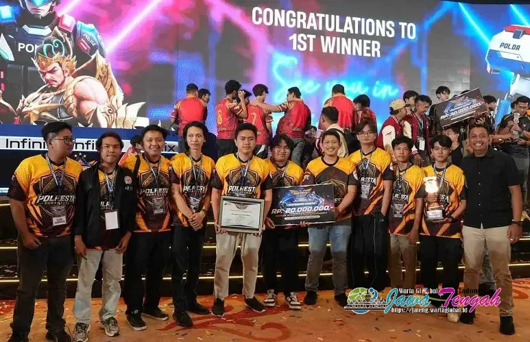 Tim E-Sport Polresta Surakarta Raih Juara III Kapolda Jateng Cup 2026