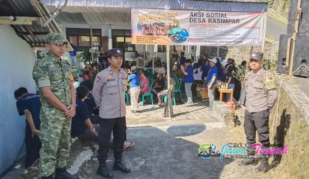 GKJ Gelar Aksi Sosial Layanan Kesehatan Gratis untuk Warga di Petungkriyono, Kapolres Pekalongan Beri Apresiasi